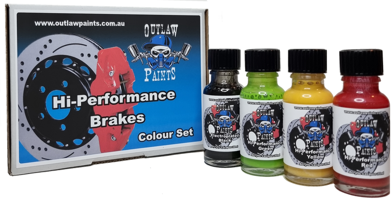 Hi-Performance Brake Colour Set - 4 x 20ml