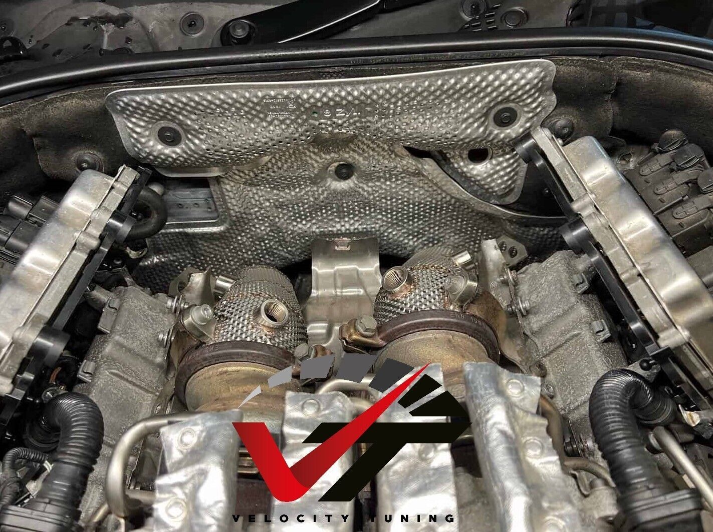 Velocity Heatshield Downpipes - BMW M5 M6 F10 F12