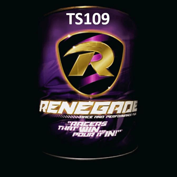 Renegade TS109 Unleaded Race Fuel – 19 LITRES
