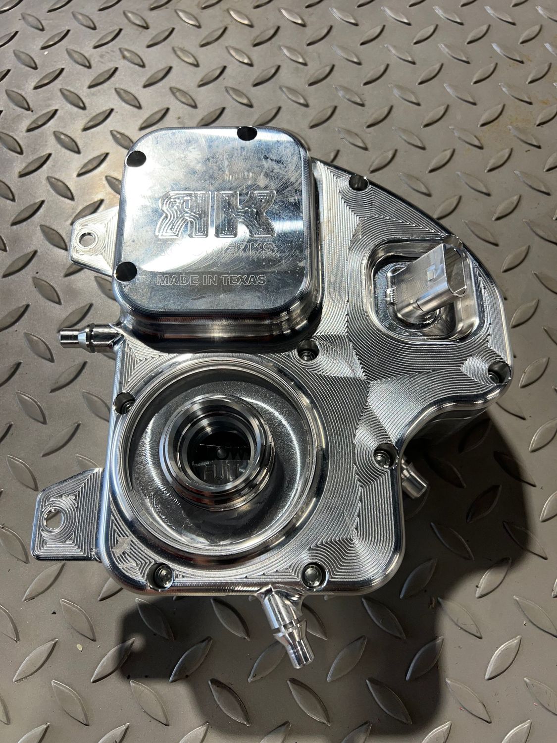 RK Autowerks Billet Coolant Tank