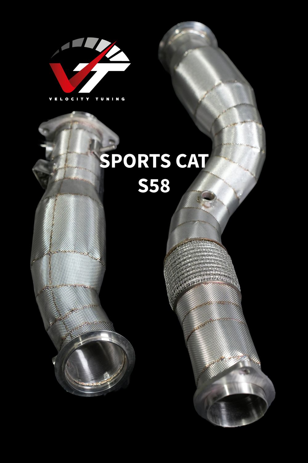S58 G80 G82 G87 M2 M3 M4 / X3M LCI Sports Cat Downpipe