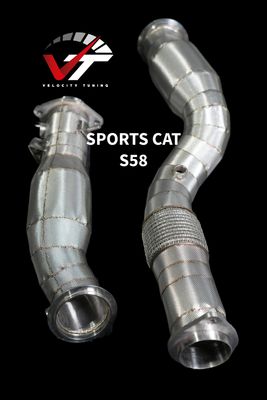 S58 G80 G82 G87 M2 M3 M4 / X3M LCI Sports Cat Downpipe