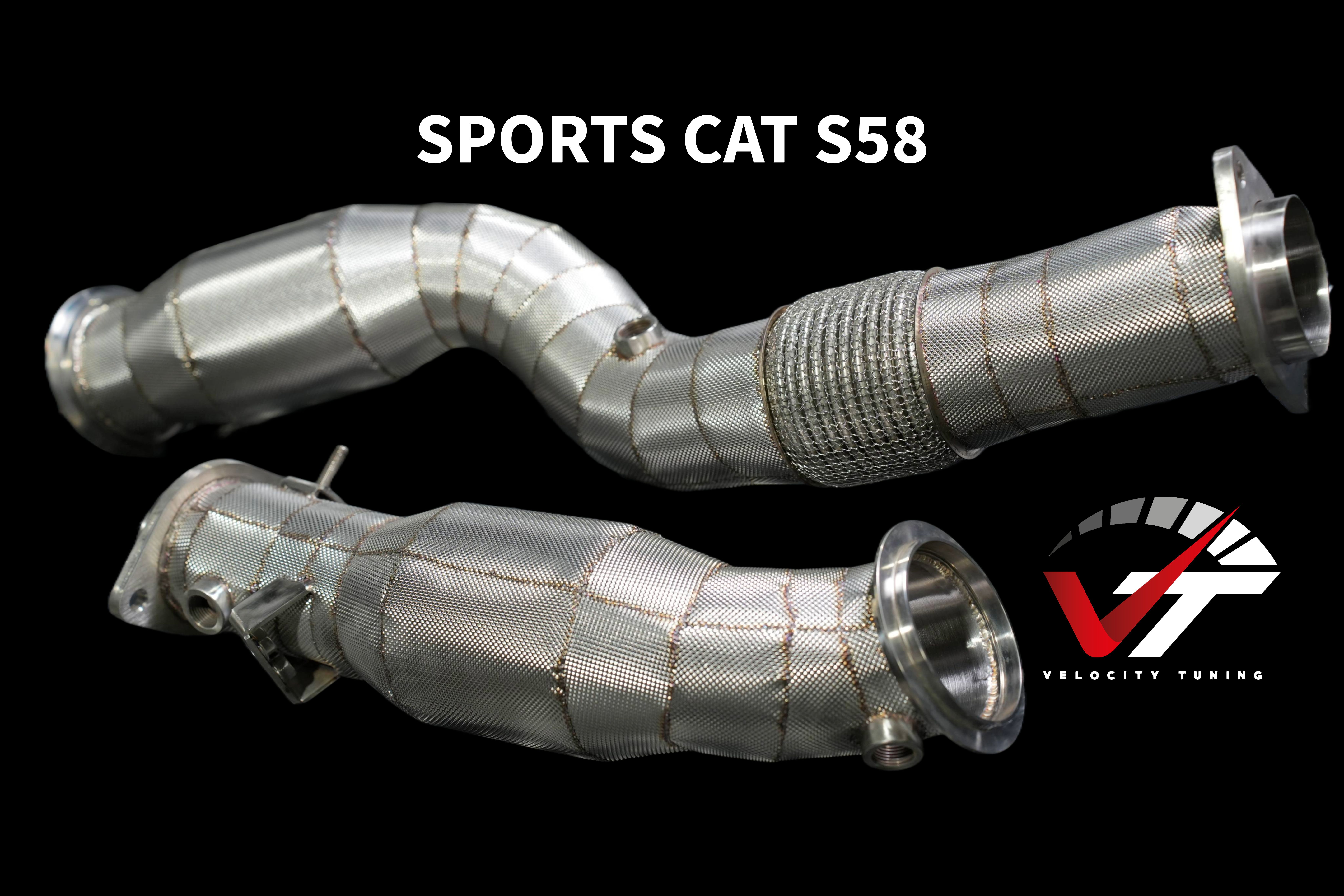 S58 G80 G82 G87 M2 M3 M4 / X3M LCI Sports Cat Downpipe