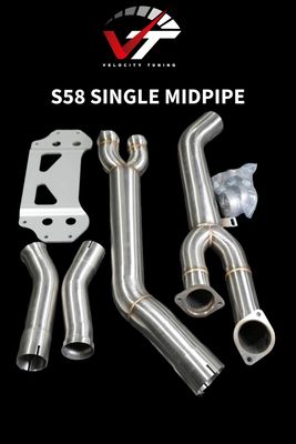 S58 G80 G82 M3 M4 / F97 X3M LCI Single Midpipe (res or non res) S58 G80 G82 M3 M4 / F97 X3M LCI Single Midpipe (res or non res)