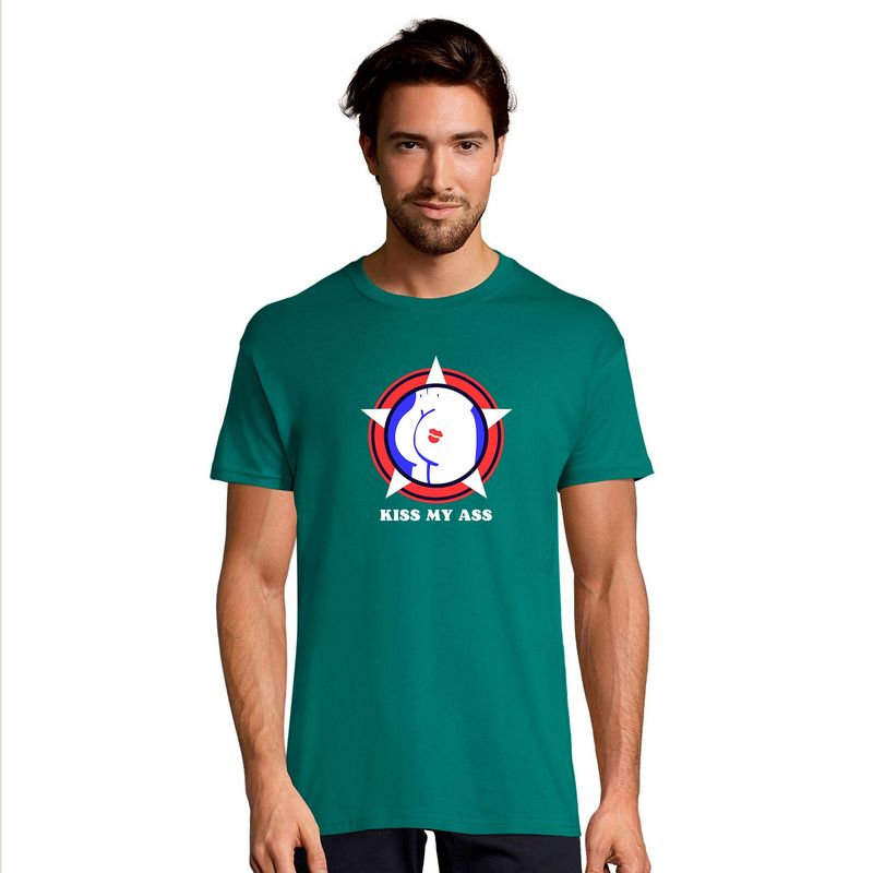 Camiseta Wood color esmeralda