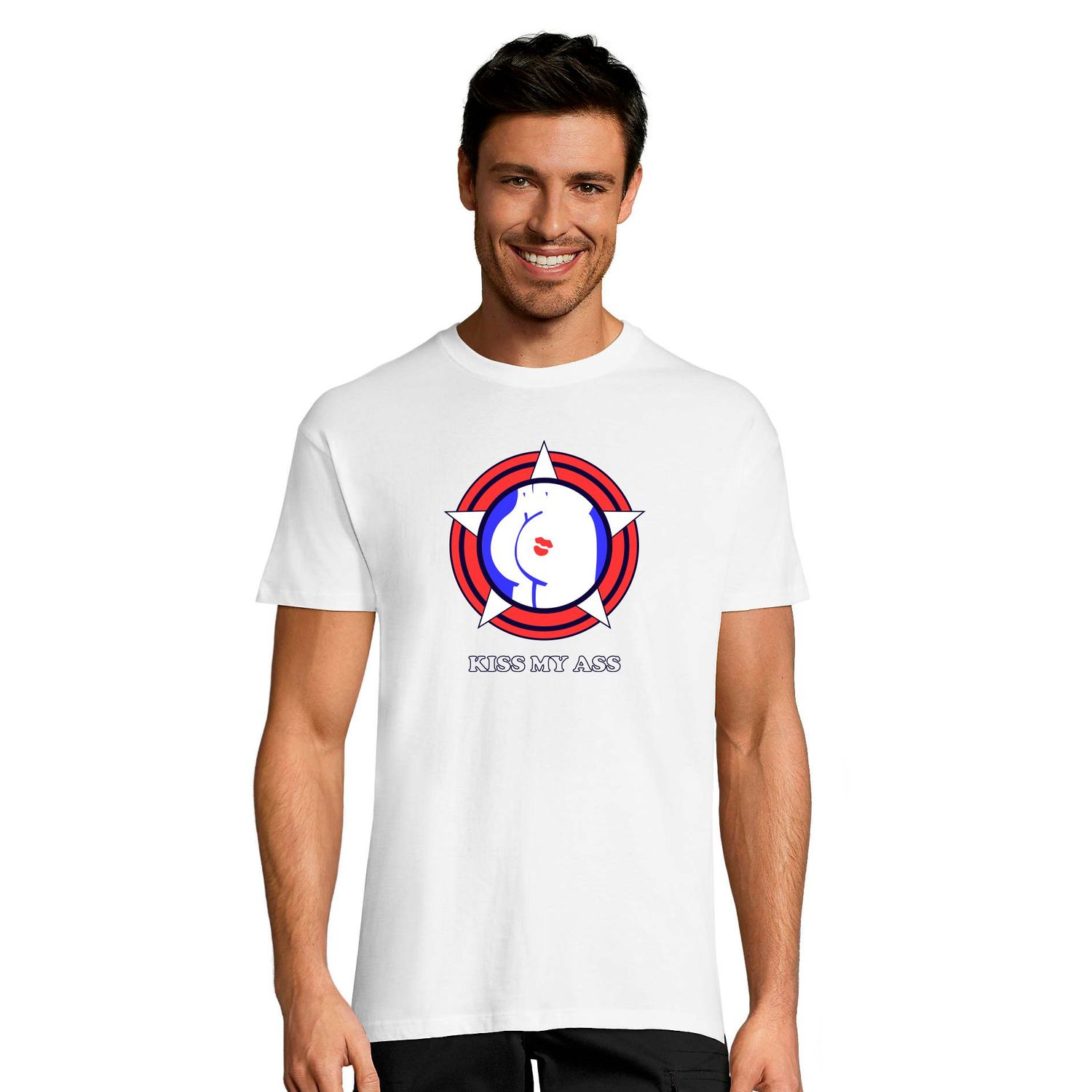 Camiseta Wood color blanco