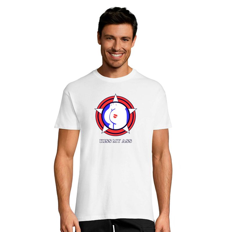 Camiseta Wood color blanco