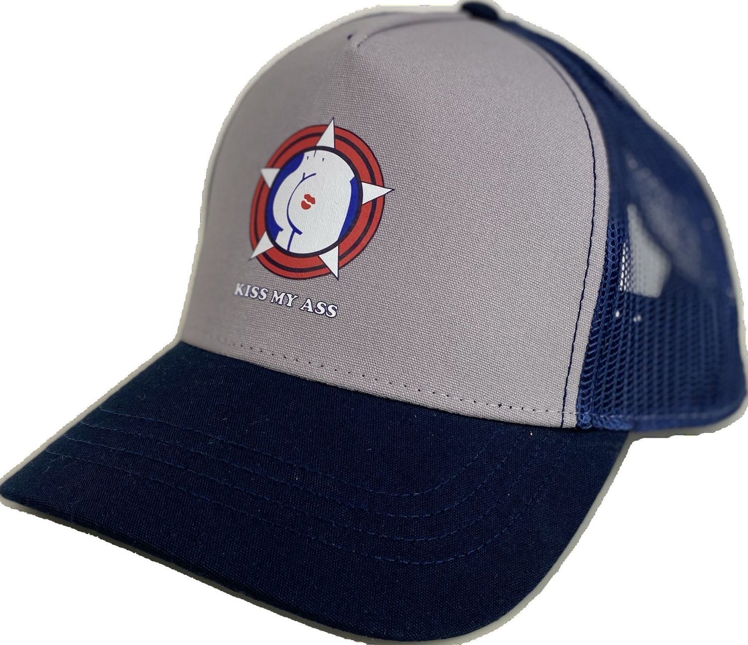 Gorra Viper color azul marino y gris