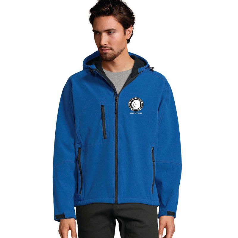 Softshell Merlin color azul navy