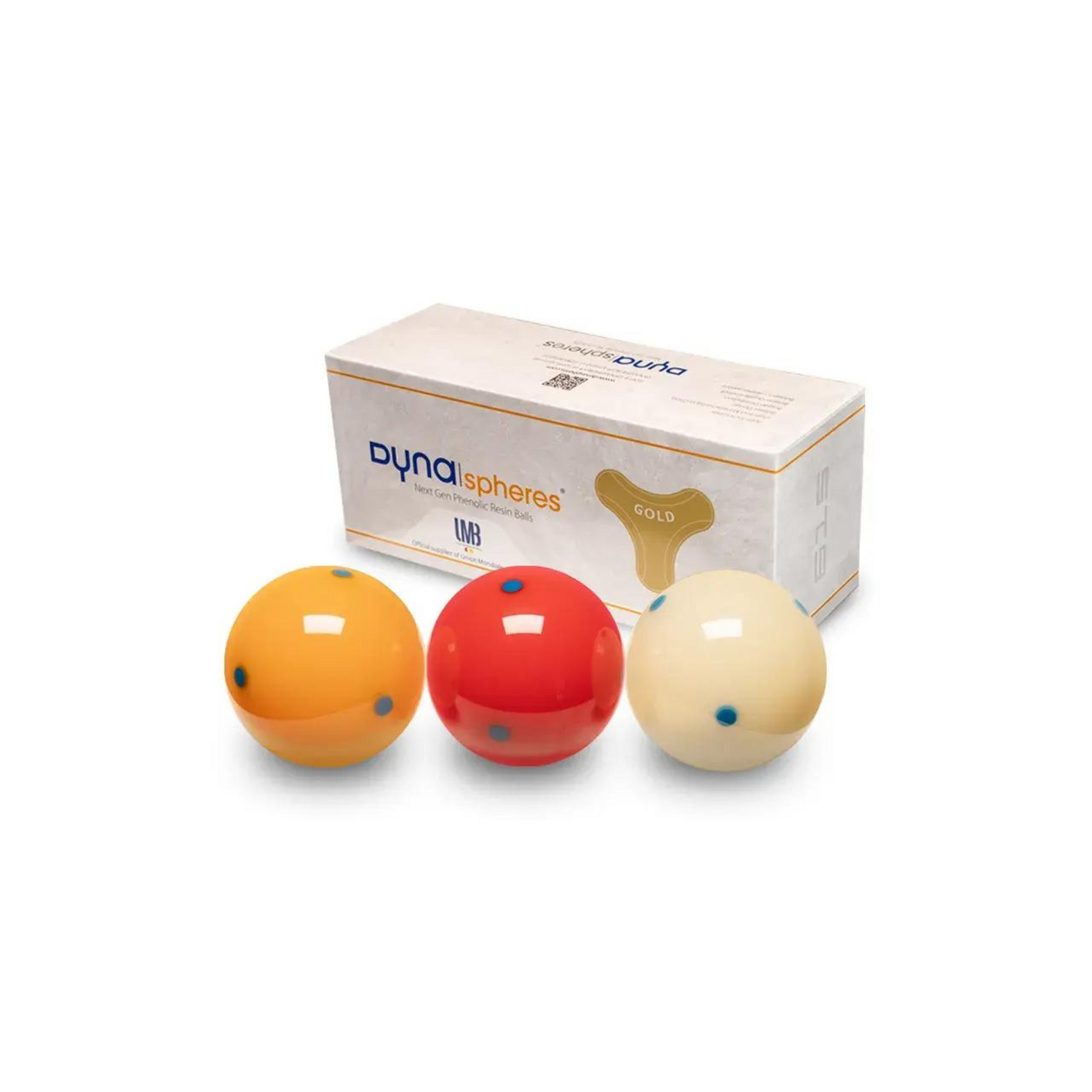 DynaSpheres Biljartballen Carom Gold