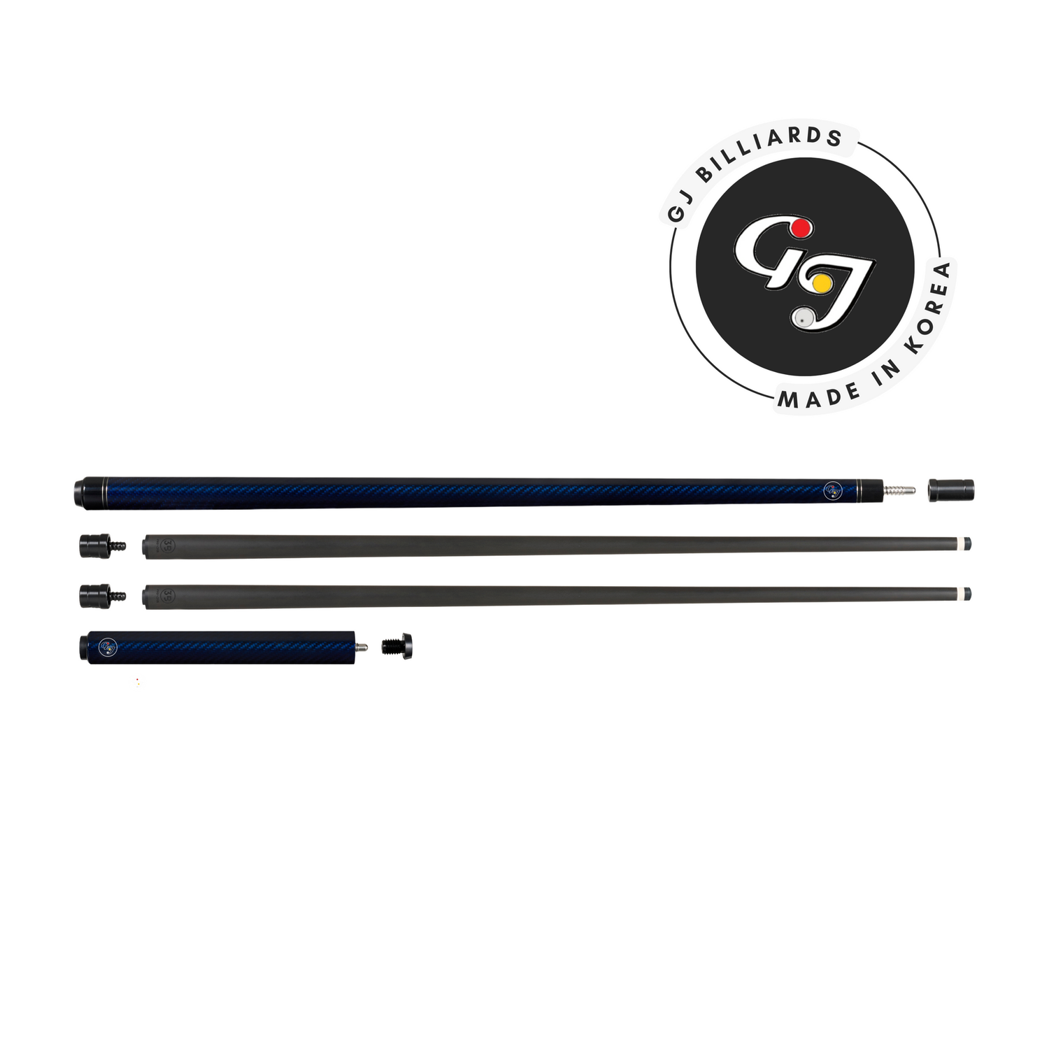 GJBilliards Pro.01 Keu by Gert-Jan Veldhuizen - Blauw