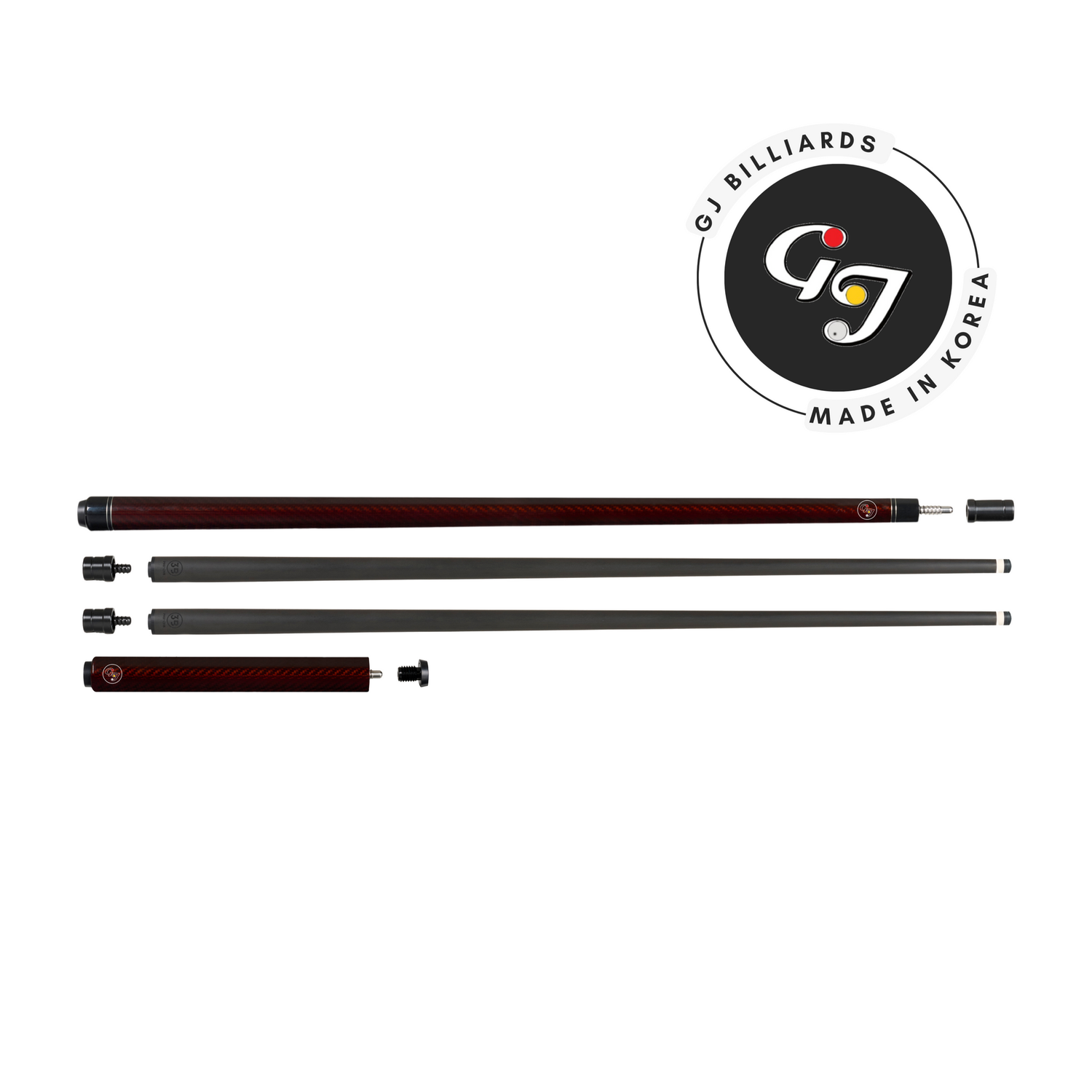 GJBilliards Pro.01 Keu by Gert-Jan Veldhuizen - Oranjebruin