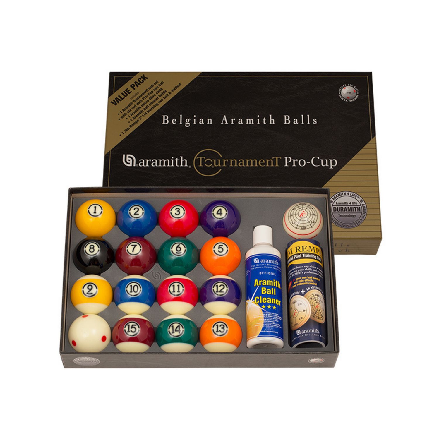 Super Aramith Poolballen US Tournament Pro Voordeelpakket
