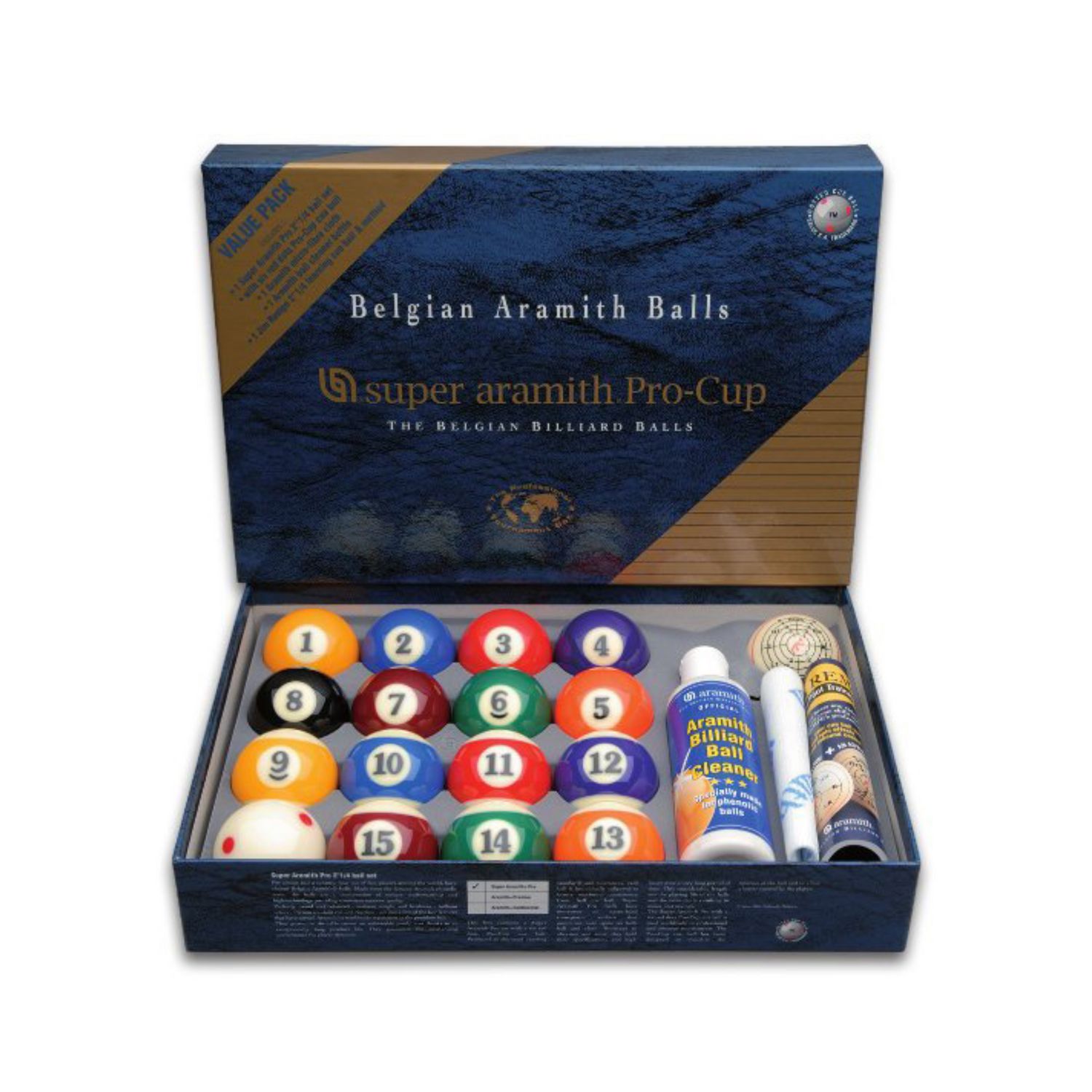 Super Aramith Poolballen Pro-Cup Voordeelpakket