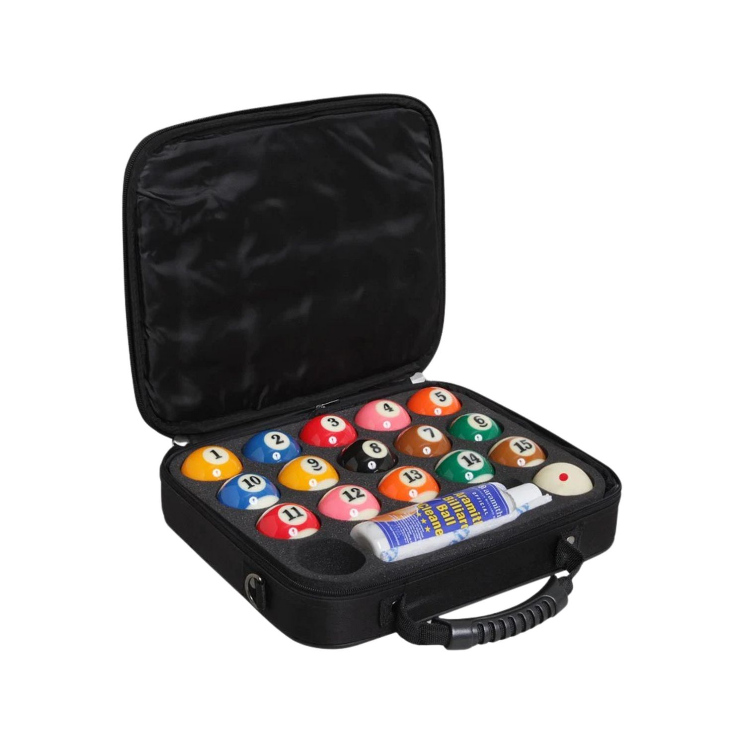 Super Aramith Poolballen Pro-Cup TV met Ballentas
