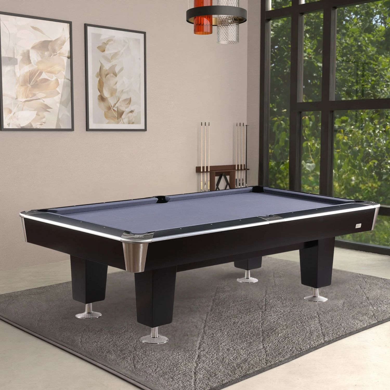 Lexor Pooltafel X-Treme II Pro-Serie EPBF - Black en RVS