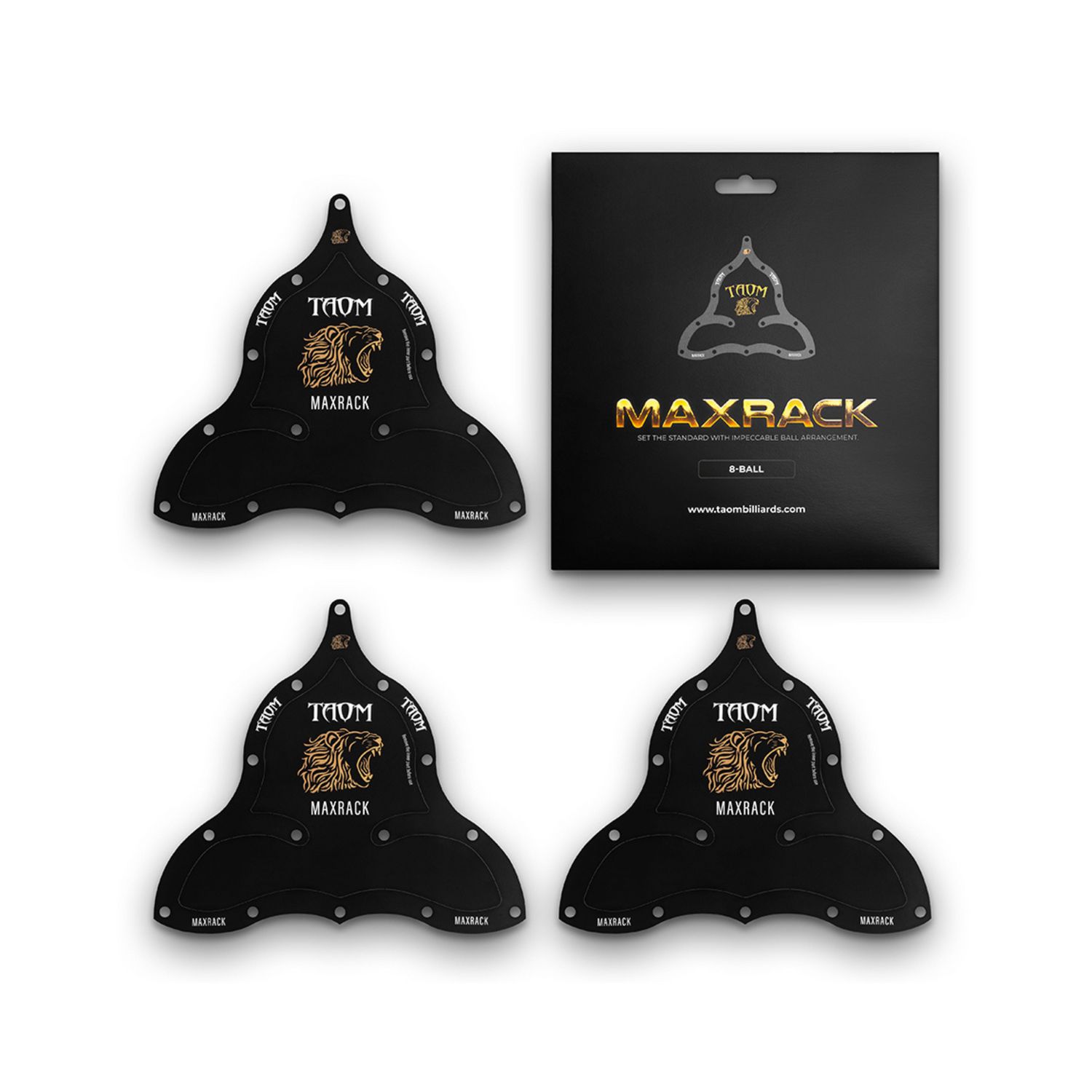 Taom MaxRack - 8-Ball - 3 Stuks Taom MaxRack - 8-Ball - 3 Stuks