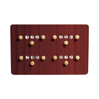 3B Scorebord - 4 Spelers