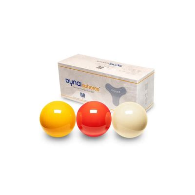 DynaSpheres Biljartballen Carom Silver DynaSpheres Biljartballen Carom Silver