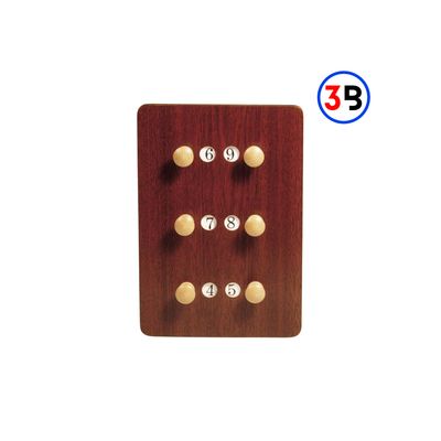 3B Scorebord - 3 Spelers