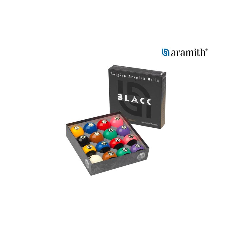 Aramith Poolballen Tournament Black Aramith Poolballen Tournament Black