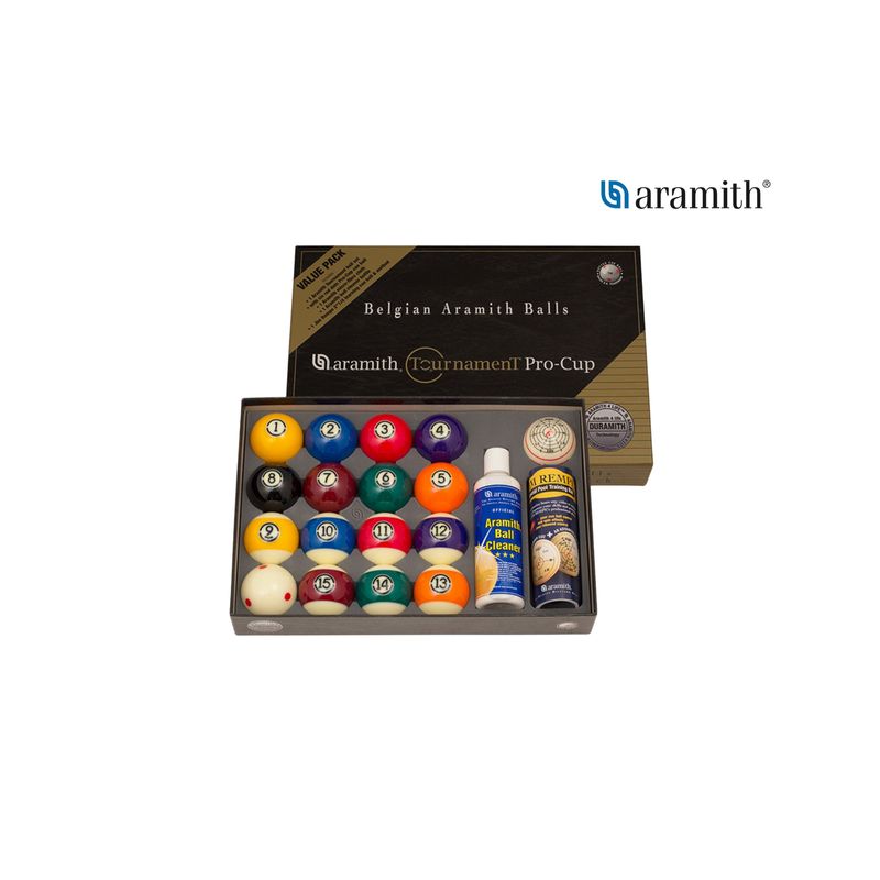Super Aramith Poolballen US Tournament Pro Voordeelpakket Super Aramith Poolballen US Tournament Pro Voordeelpakket