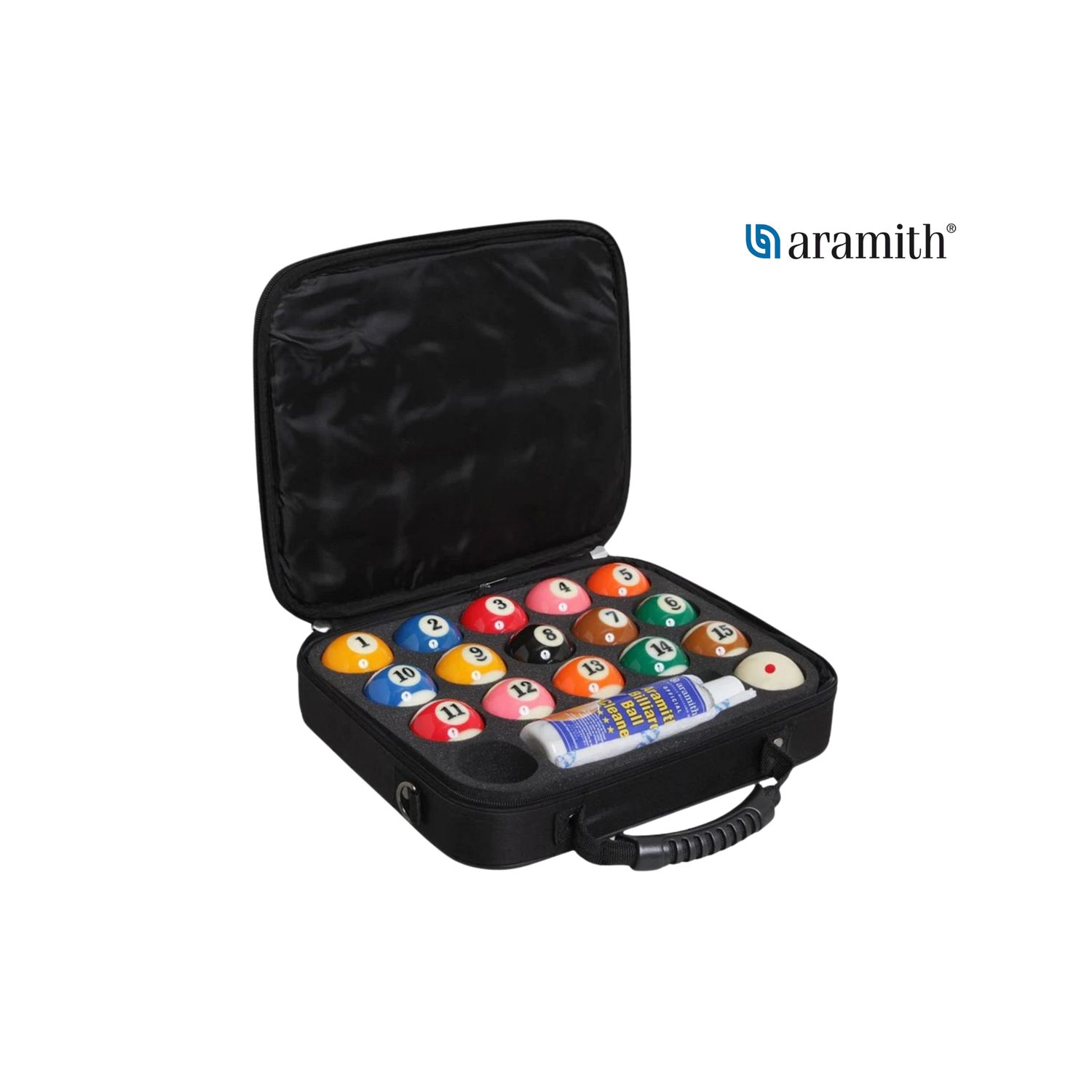 Super Aramith Poolballen Pro met Ballentas Super Aramith Poolballen Pro met Ballentas