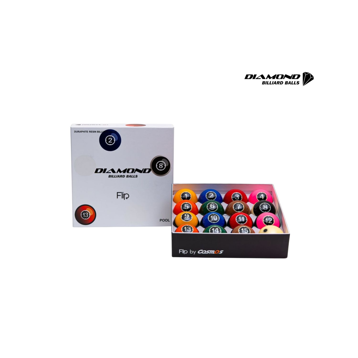 Diamond Poolballen Flip TV