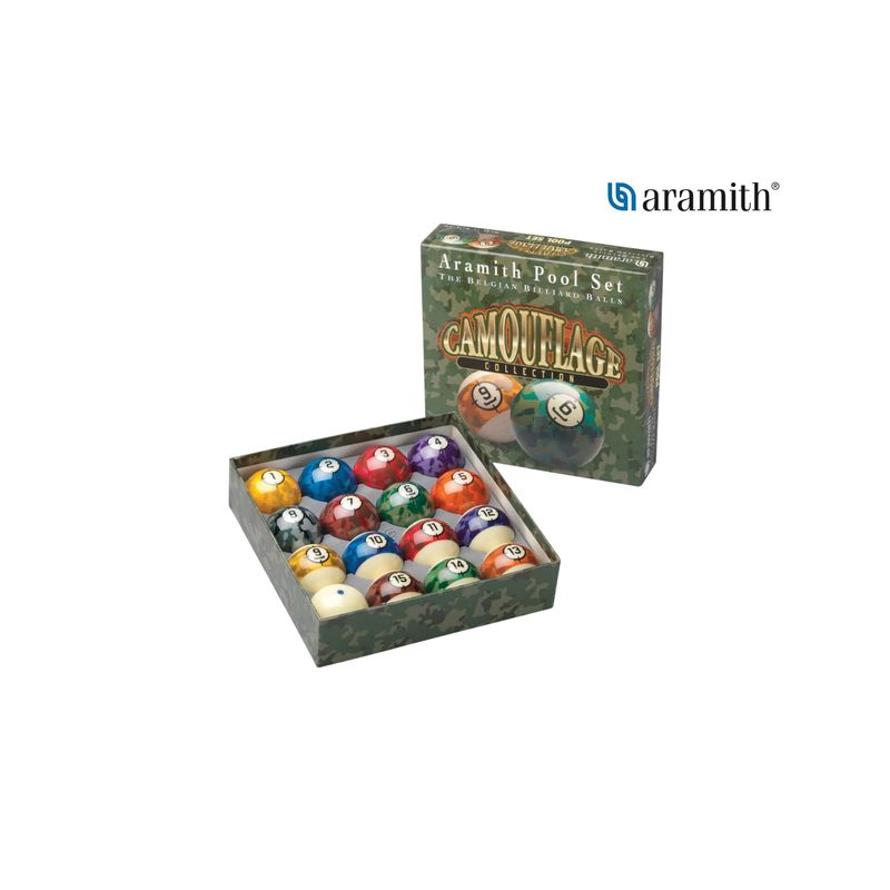 Super Aramith Poolballen Camouflage Super Aramith Poolballen Camouflage