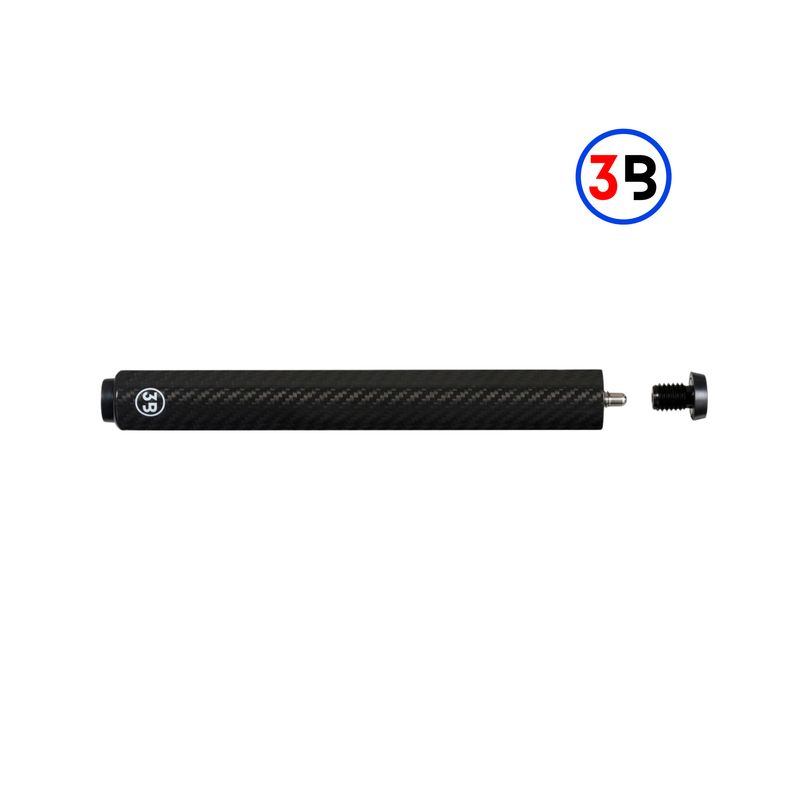 3B Extension 25 cm incl. Bumper - Zwart
