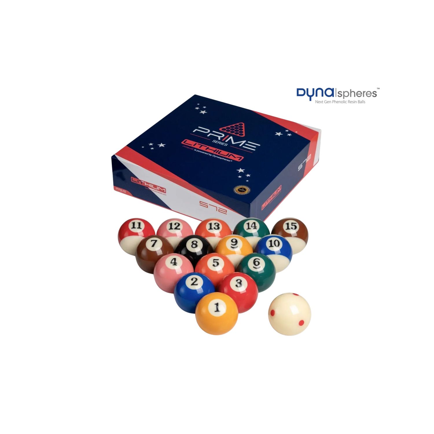 Dynaspheres Poolballen Prime Lithium 572 Dynaspheres Poolballen Prime Lithium 572