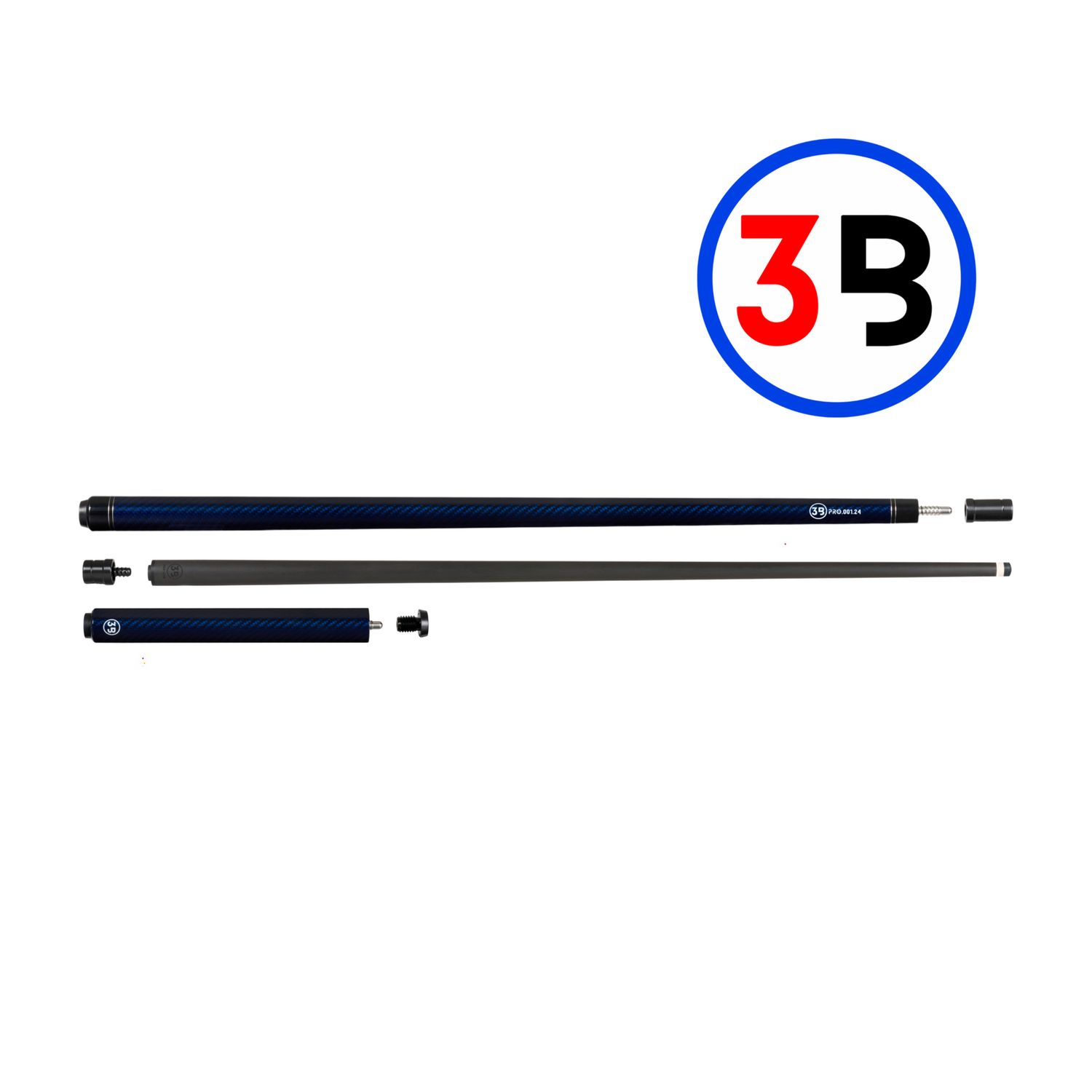 3B Driebanden Keu Pro.001 - Blauw