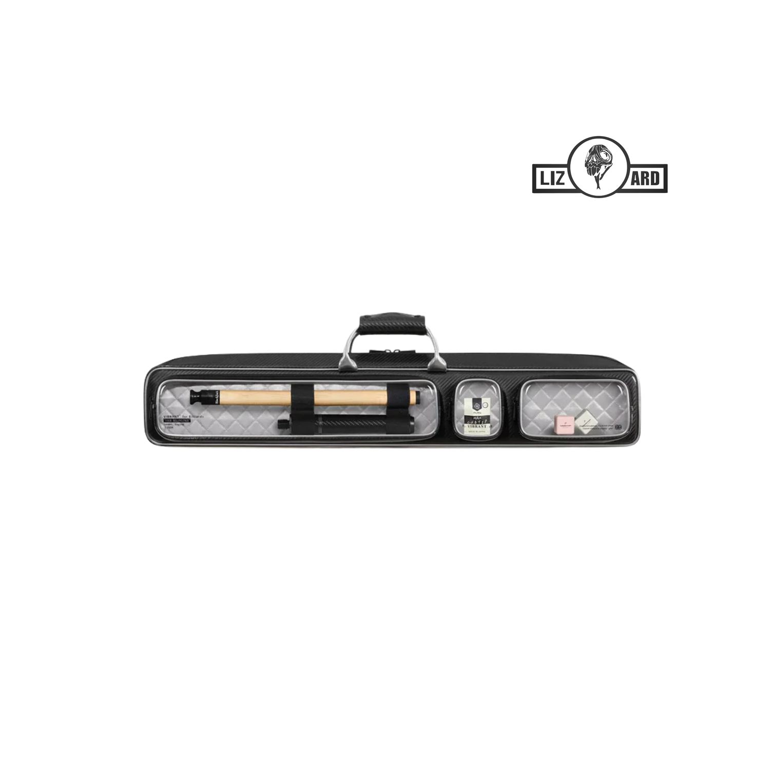 Lizard Keutas Holographic Carbon – Zwart