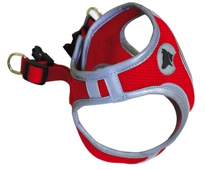 HIKING HARNESS REFLECTIVE RØD