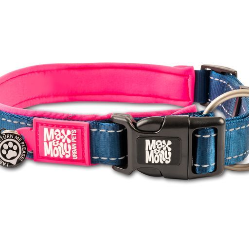 Max &amp; Molly Matrix Smart ID Collar Rosa