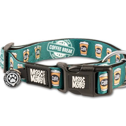 Max &amp; Molly Coffee Break Smart ID Collar