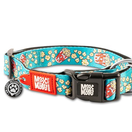 Max &amp; Molly Popcorn Smart ID Collar