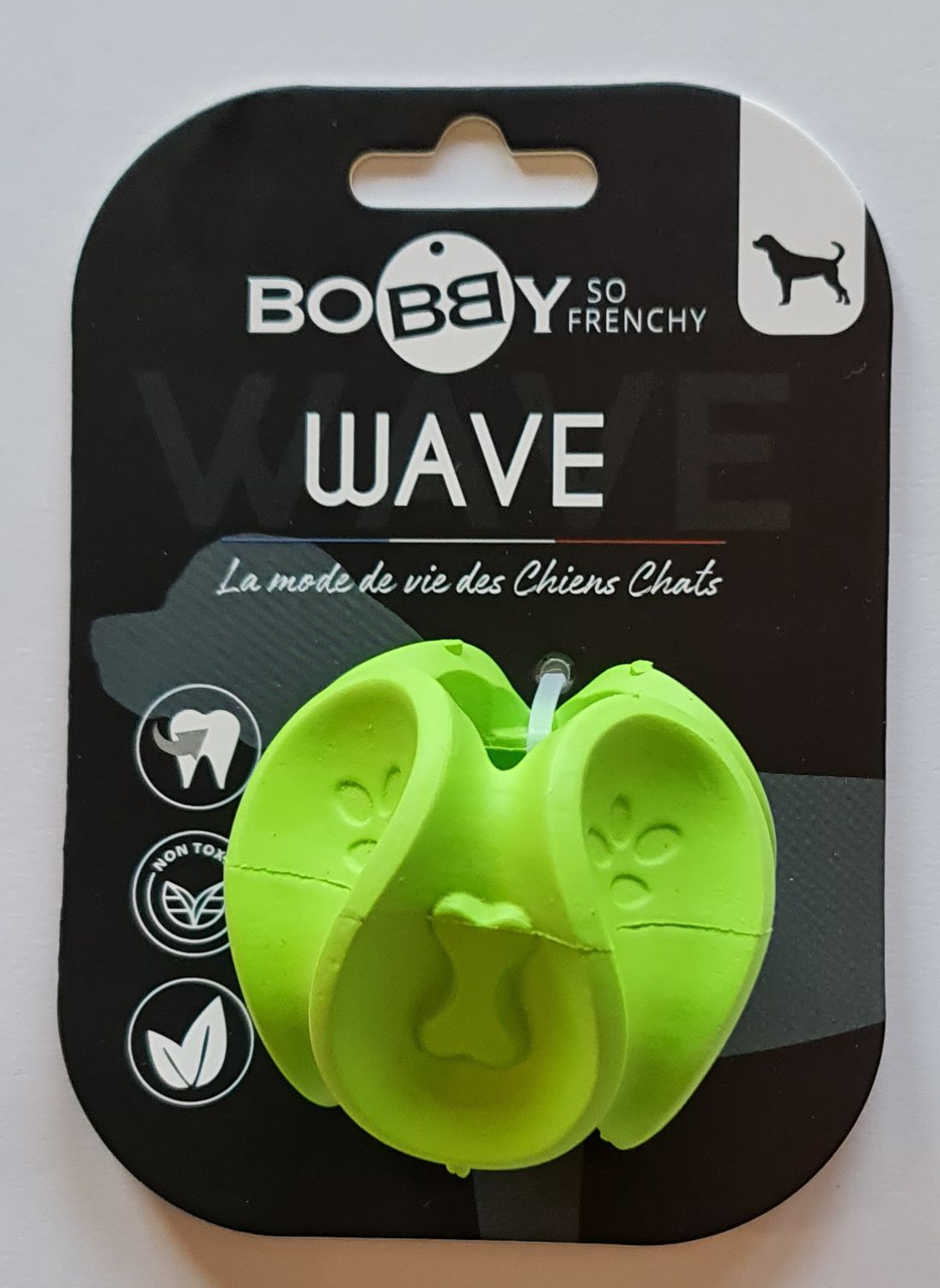 RUBBER TOY WAVE M ROUGE 8 x 8 x 7cm