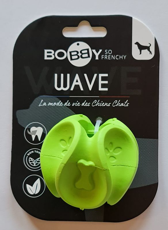 RUBBER TOY WAVE M ROUGE 8 x 8 x 7cm