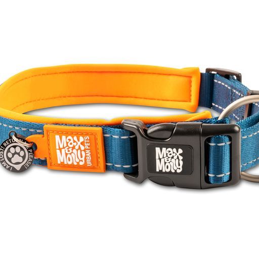 Max &amp; Molly Matrix Smart ID Collar Orange