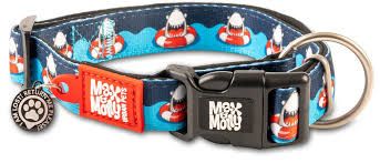 Max &amp; Molly Frenzy the shark Smart ID Collar