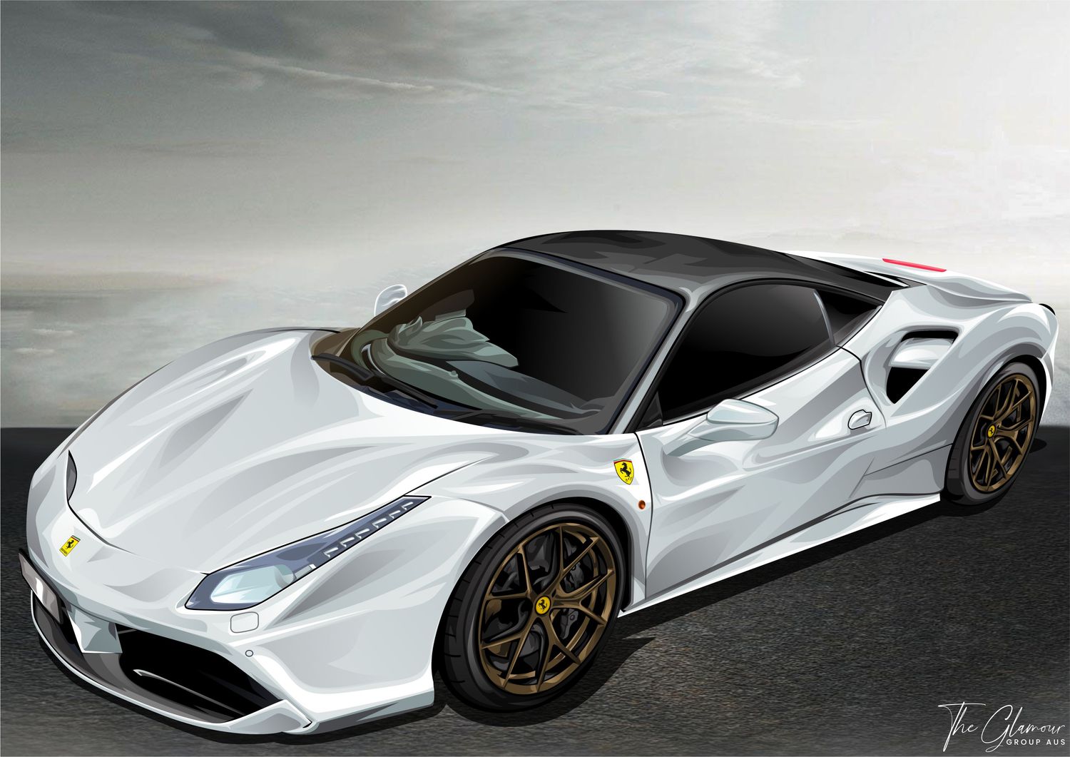 Custom Car Portrait
