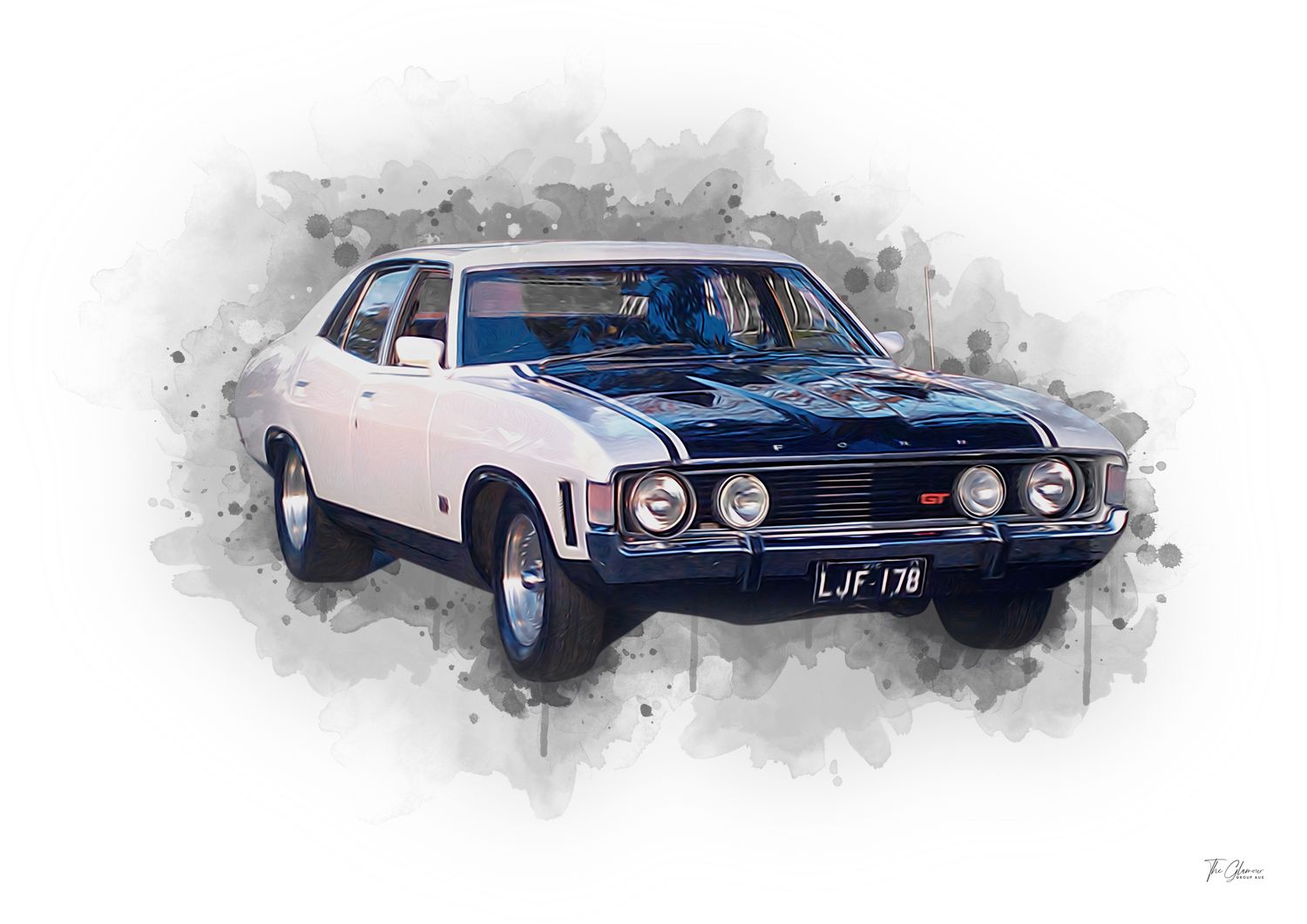 Custom Car Portrait