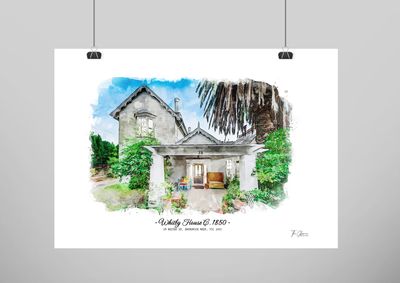 House Watercolour Portraits