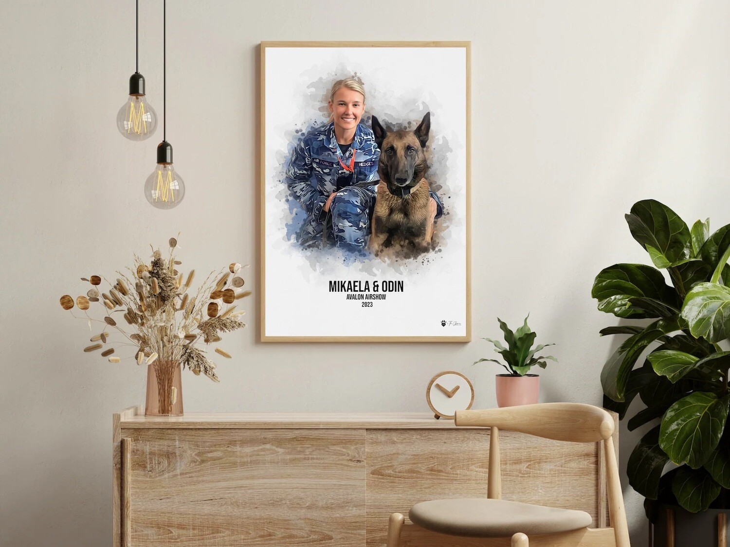 Watercolour Pet Portrait