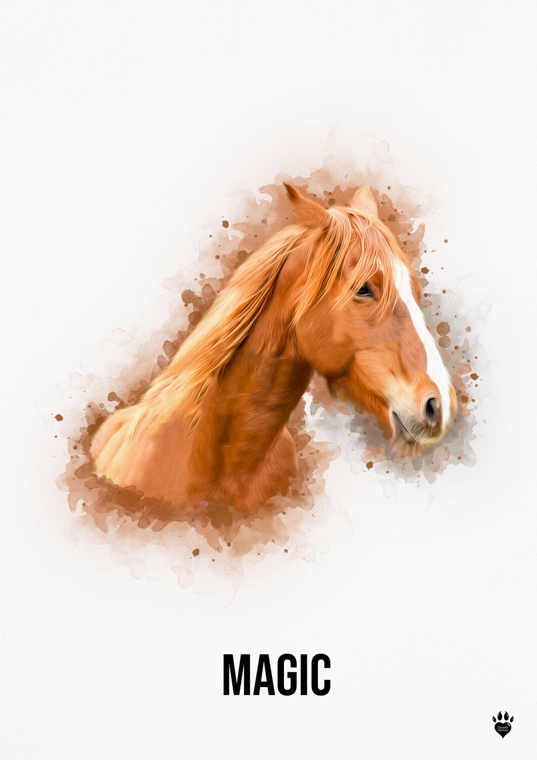 Watercolour Pet Portrait