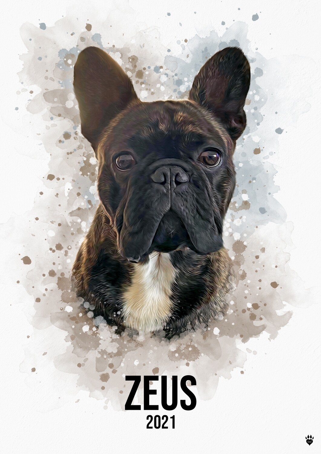 Watercolour Pet Portrait