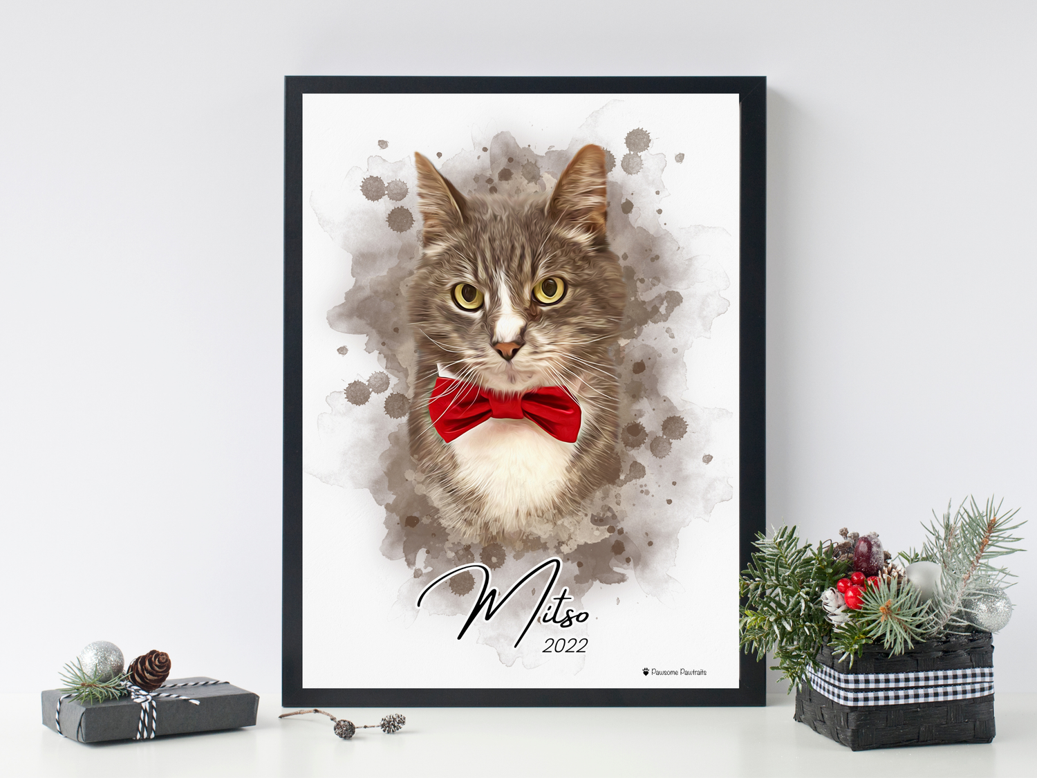 Watercolour Pet Portrait