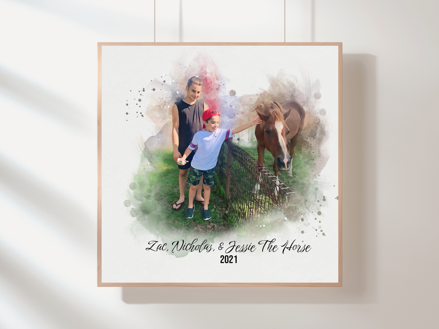 Watercolour Pet Portrait