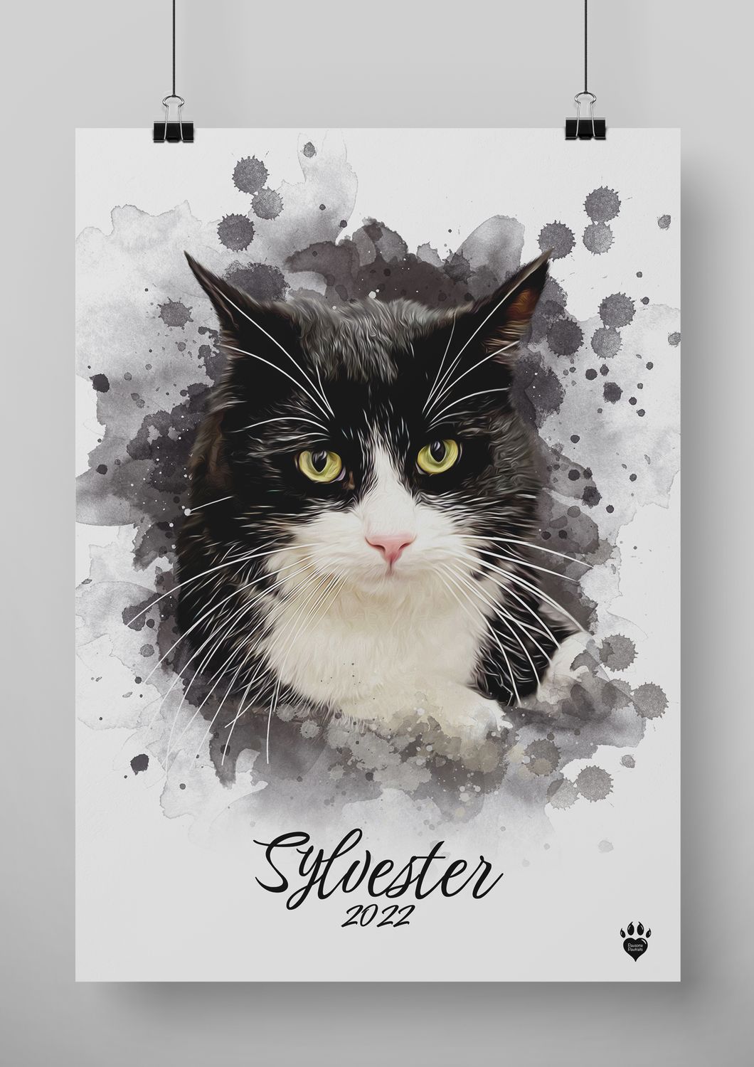 Watercolour Pet Portrait